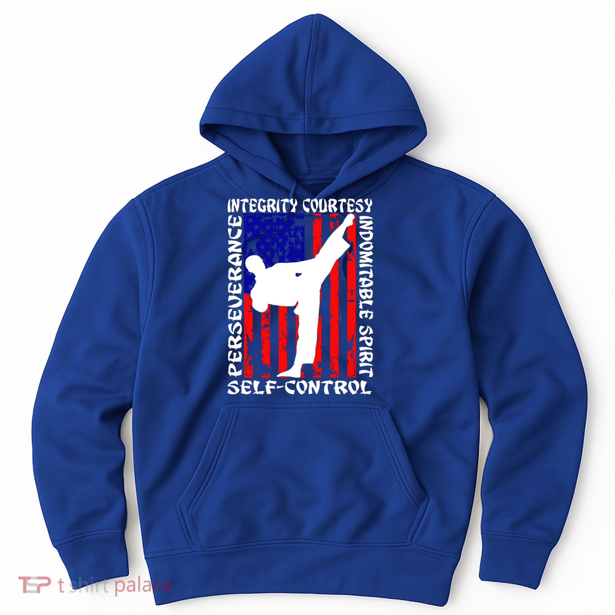 5 Tenets Of Taekwondo Martial Arts Gift Hoodie
