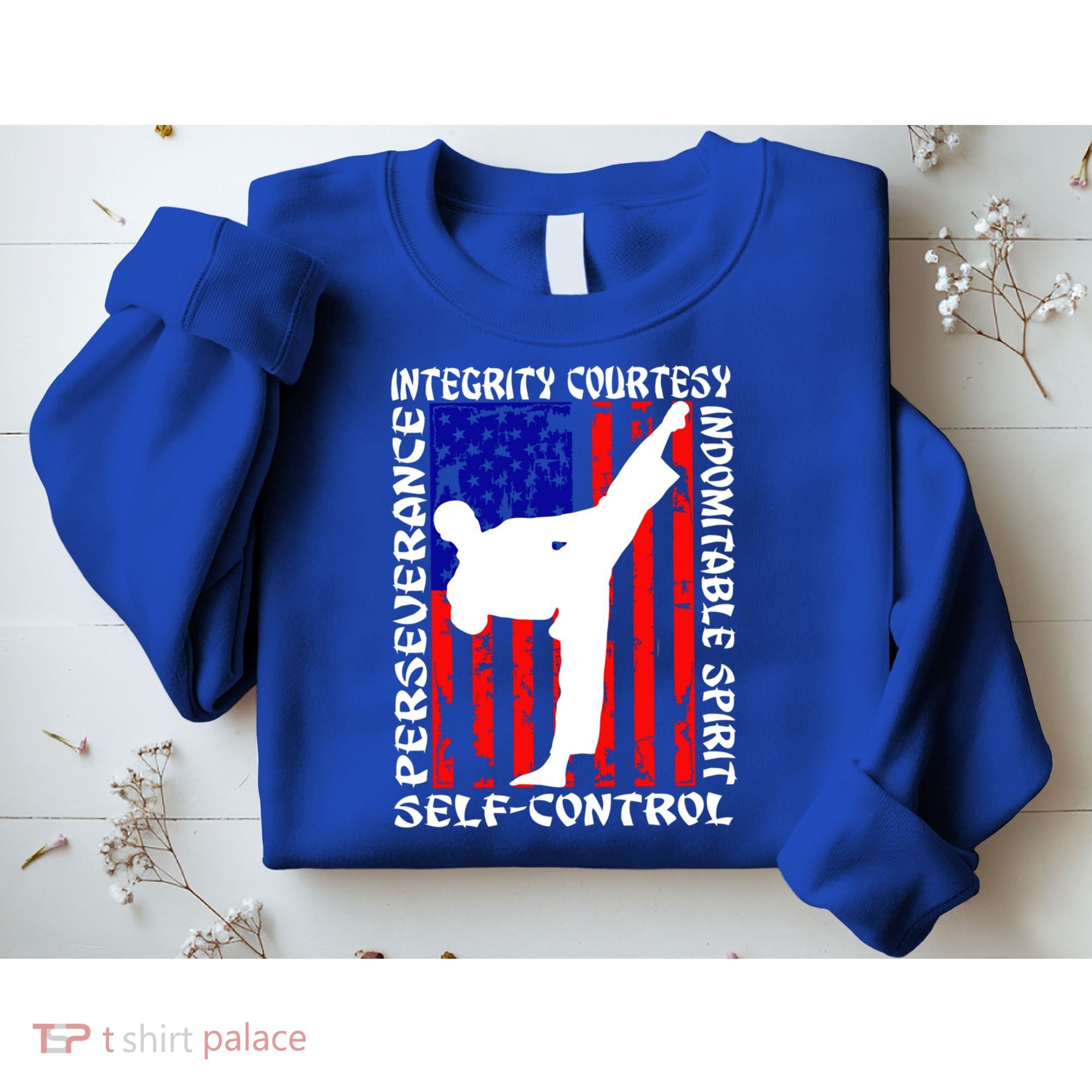 5 Tenets Of Taekwondo Martial Arts Gift Sweatshirt