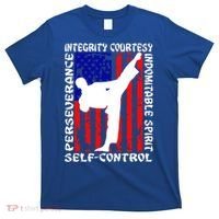 5 Tenets Of Taekwondo Martial Arts Gift T-Shirt thumb 0