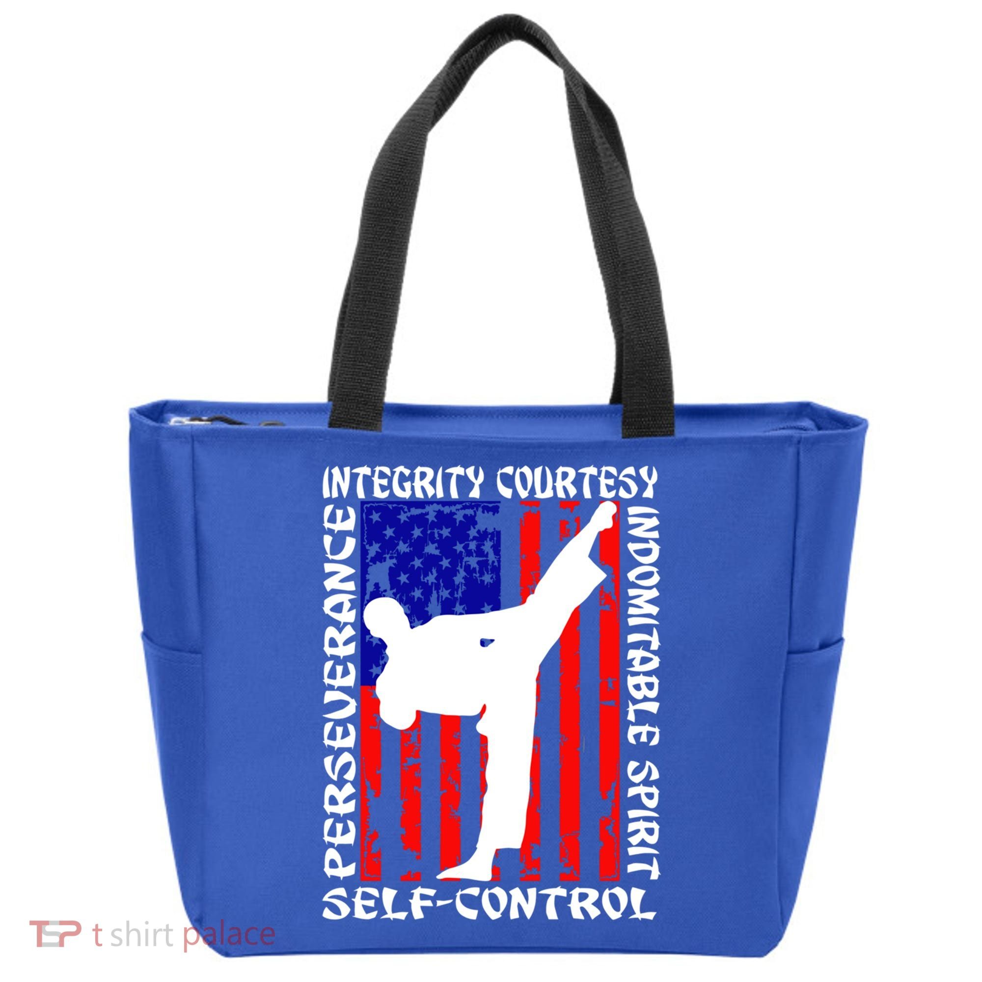 5 Tenets Of Taekwondo Martial Arts Gift Tote Bag
