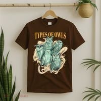 5 Types Of Owls T-Shirt thumb 2