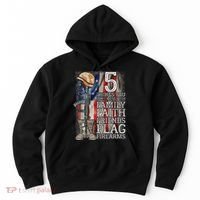 5 Things You Dont Mess With For Proud Patriotic American Hoodie thumb 0