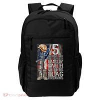 5 Things You Dont Mess With For Proud Patriotic American Backpack thumb 0