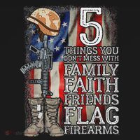 5 Things You Dont Mess With For Proud Patriotic American Visor thumb 3