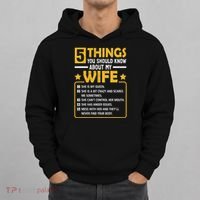 5 Things You Should Know About My Wife Funny Mommy Hoodie thumb 0
