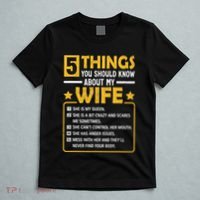 5 Things You Should Know About My Wife Funny Mommy T-Shirt thumb 5