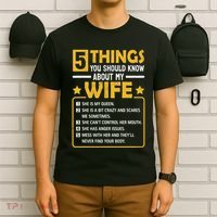 5 Things You Should Know About My Wife Funny Mommy T-Shirt thumb 6