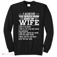 5 Things You Should Know About My Wife Sweatshirt thumb 0