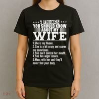 5 Things You Should Know About My Wife T-Shirt thumb 4