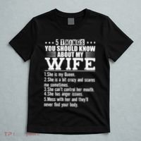 5 Things You Should Know About My Wife T-Shirt thumb 5