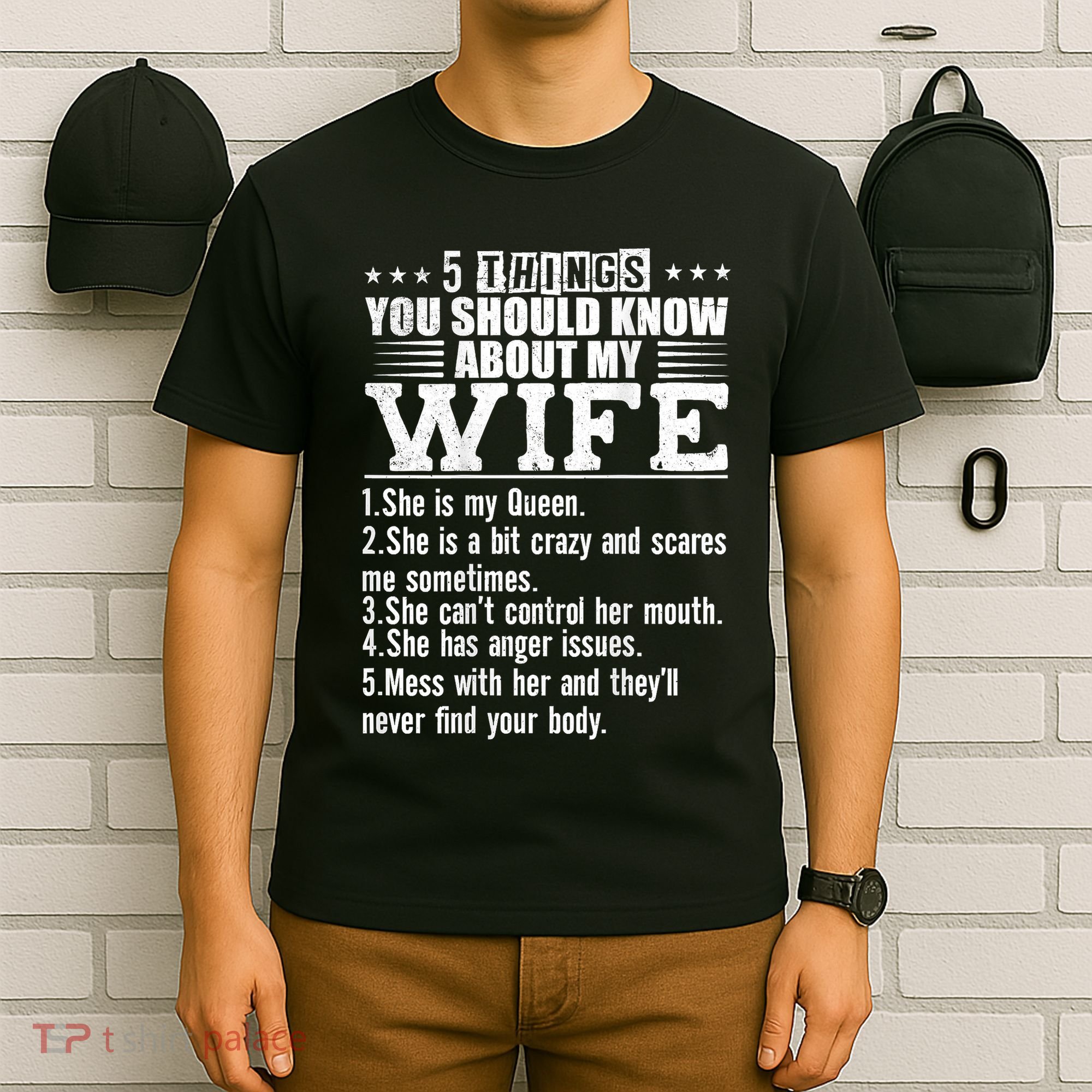 5 Things You Should Know About My Wife T-Shirt