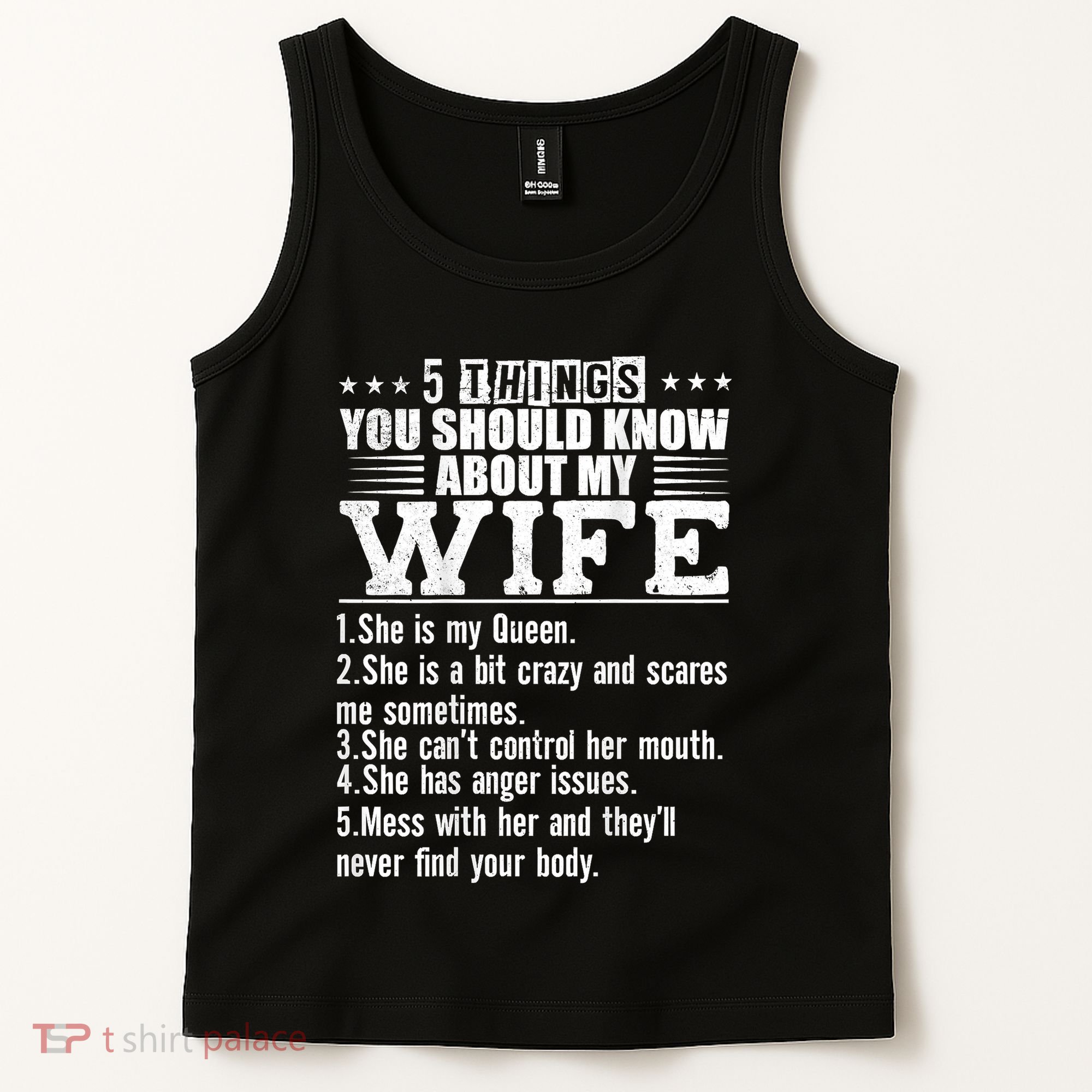5 Things You Should Know About My Wife Tank Top