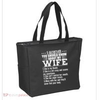 5 Things You Should Know About My Wife Tote Bag thumb 2