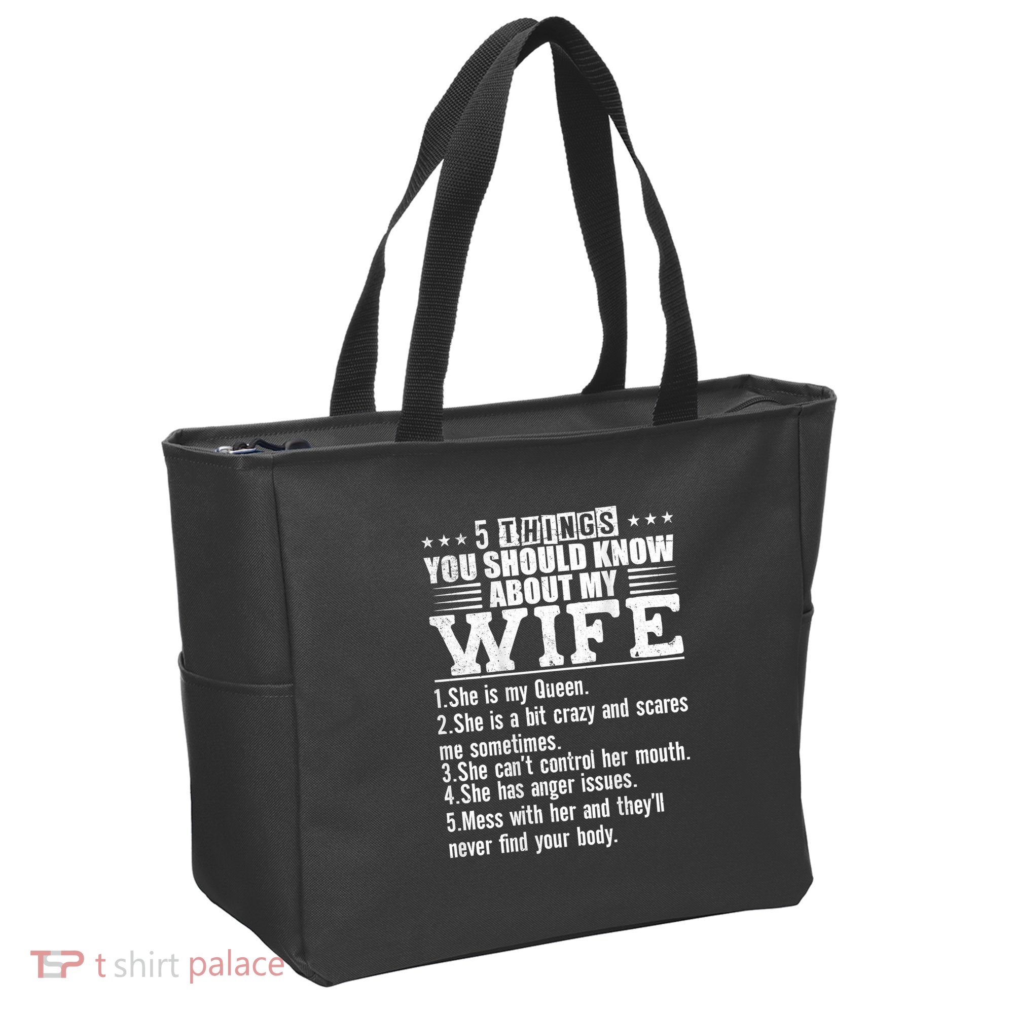 5 Things You Should Know About My Wife Tote Bag