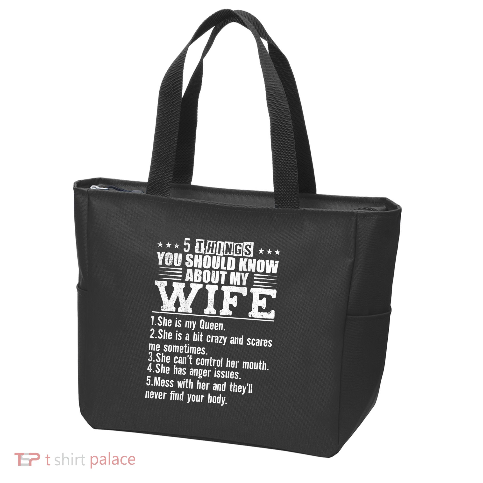5 Things You Should Know About My Wife Tote Bag