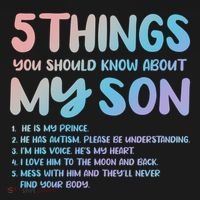 5 Things You Should Know About My Son Gift Proud Autism Parent Gift Pajama Set thumb 2