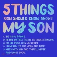 5 Things You Should Know About My Son Gift Proud Autism Parent Gift Polo thumb 2