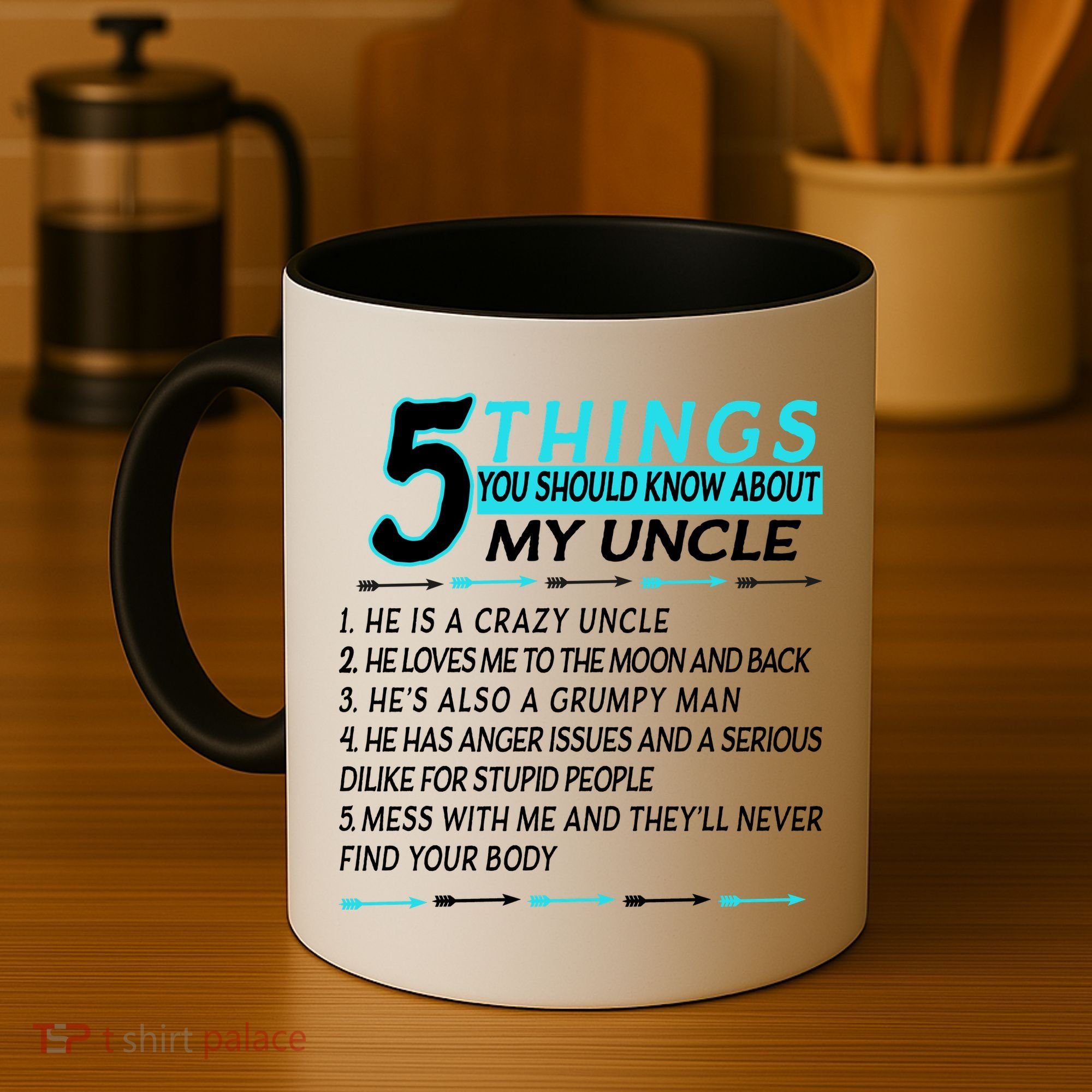 5 Things You Should Know About My Uncle Funny Coffee Mug