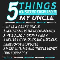 5 Things You Should Know About My Uncle Funny Tumbler thumb 3