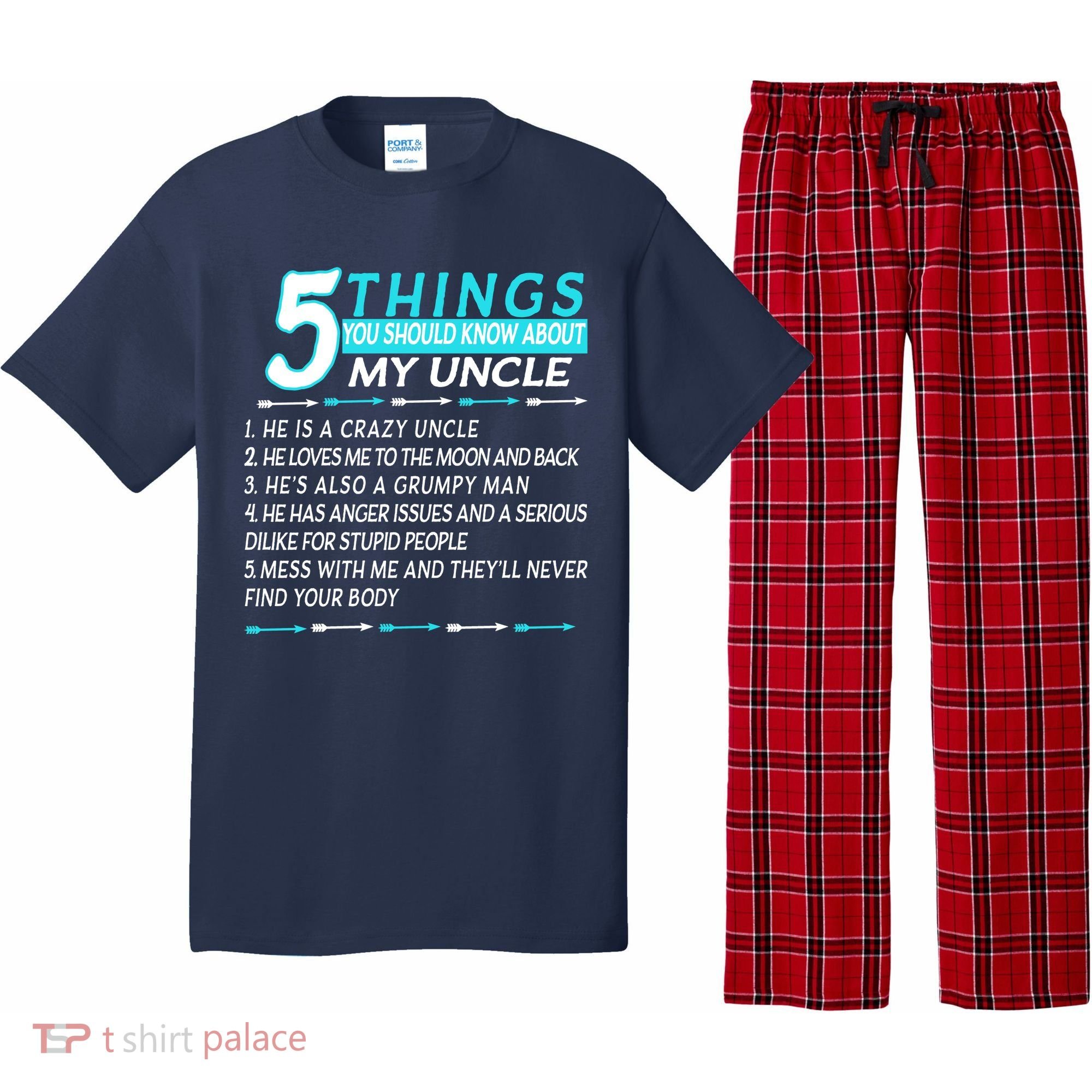 5 Things You Should Know About My Uncle Funny Pajama Set