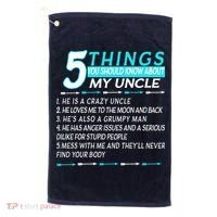 5 Things You Should Know About My Uncle Funny Golf Towel thumb 0