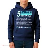 5 Things You Should Know About My Uncle Funny Kids Hoodie thumb 4