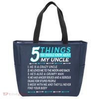 5 Things You Should Know About My Uncle Funny Tote Bag thumb 0