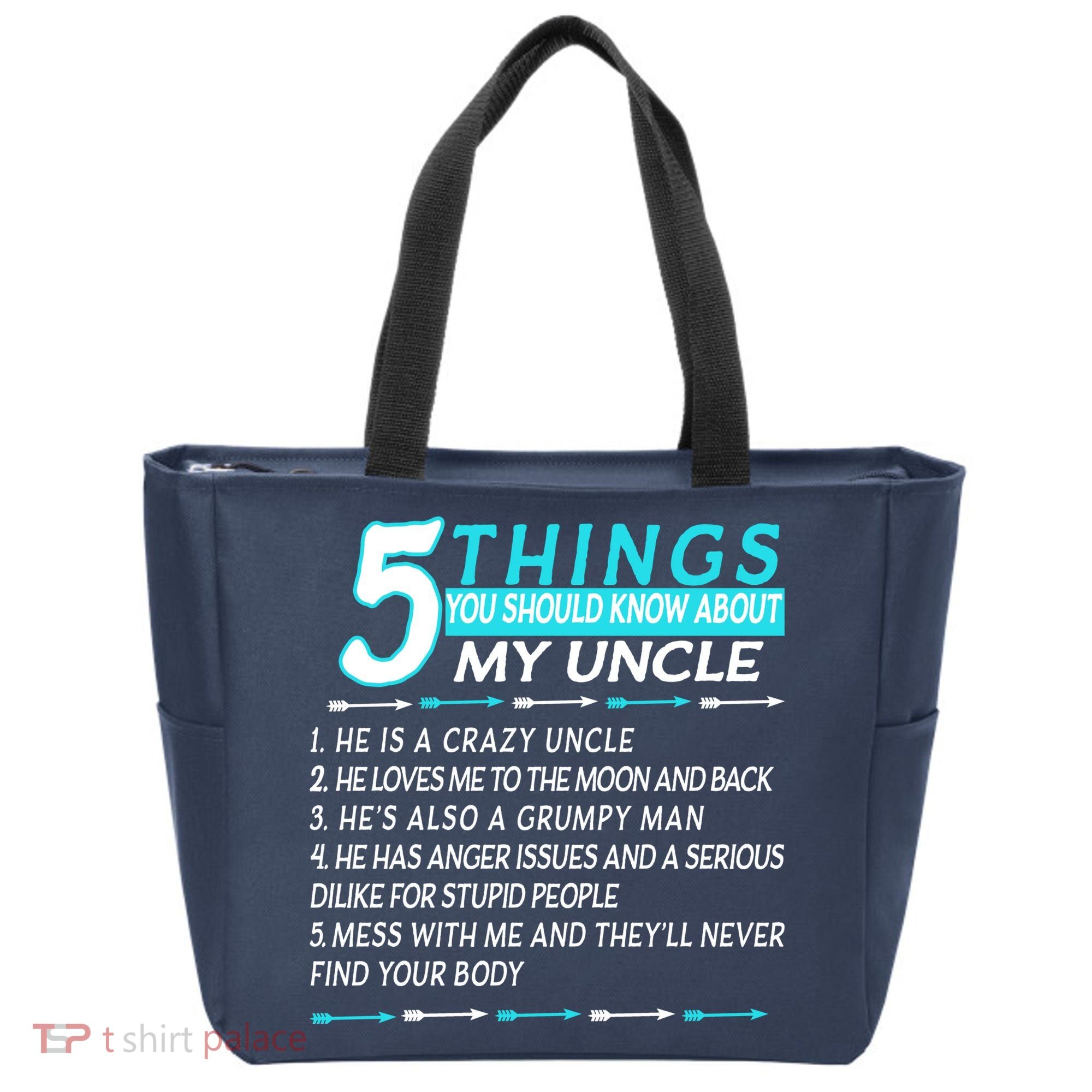5 Things You Should Know About My Uncle Funny Tote Bag