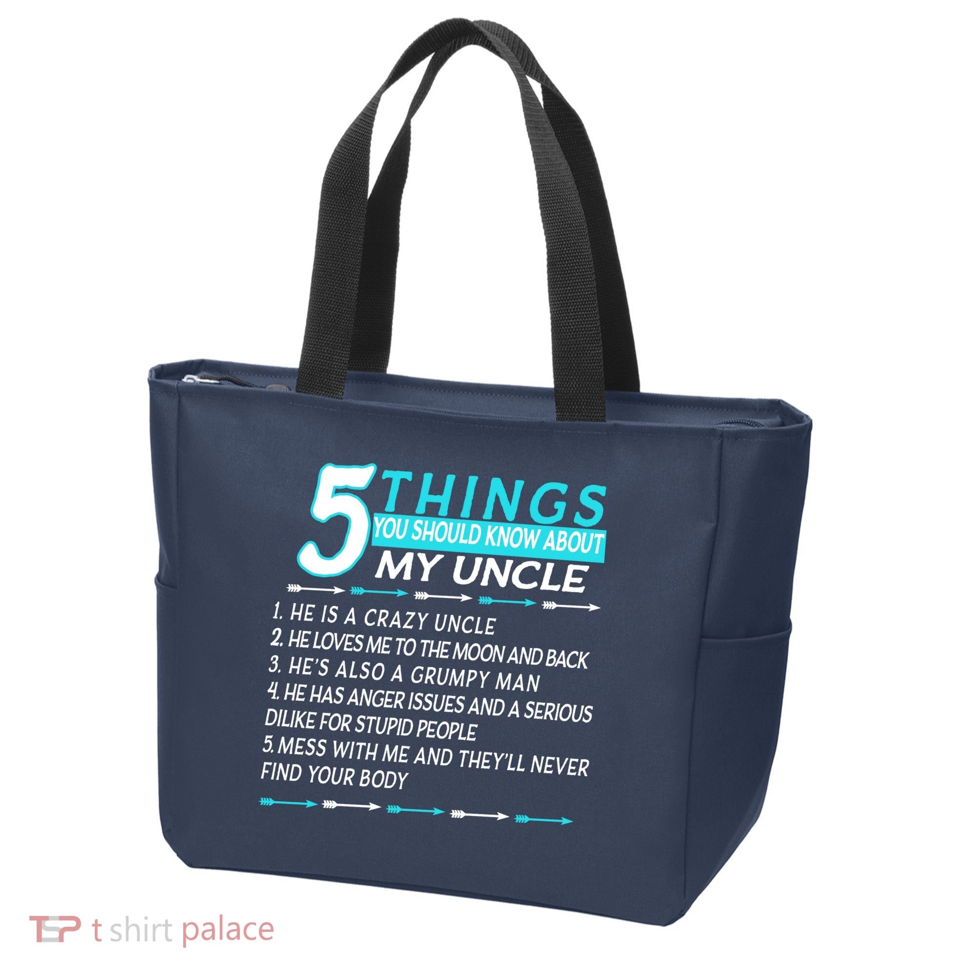 5 Things You Should Know About My Uncle Funny Tote Bag