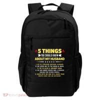 5 Things You Should Know About My Funny Husband Gift Meaningful Gift Backpack thumb 0