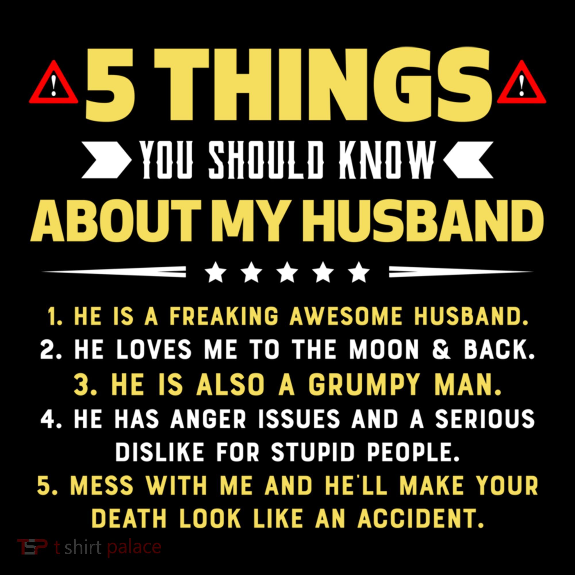5 Things You Should Know About My Funny Husband Gift Meaningful Gift Women's Hoodie