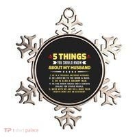 5 Things You Should Know About My Funny Husband Gift Meaningful Gift Ornament thumb 0