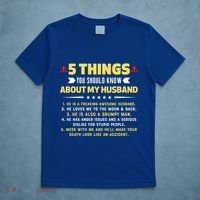 5 Things You Should Know About My Funny Husband Gift Meaningful Gift T-Shirt thumb 5