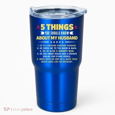 5 Things You Should Know About My Funny Husband Gift Meaningful Gift Tumbler
