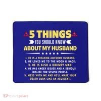 5 Things You Should Know About My Funny Husband Gift Meaningful Gift Mousepad thumb 0