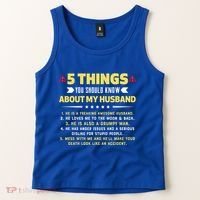 5 Things You Should Know About My Funny Husband Gift Meaningful Gift Tank Top thumb 2