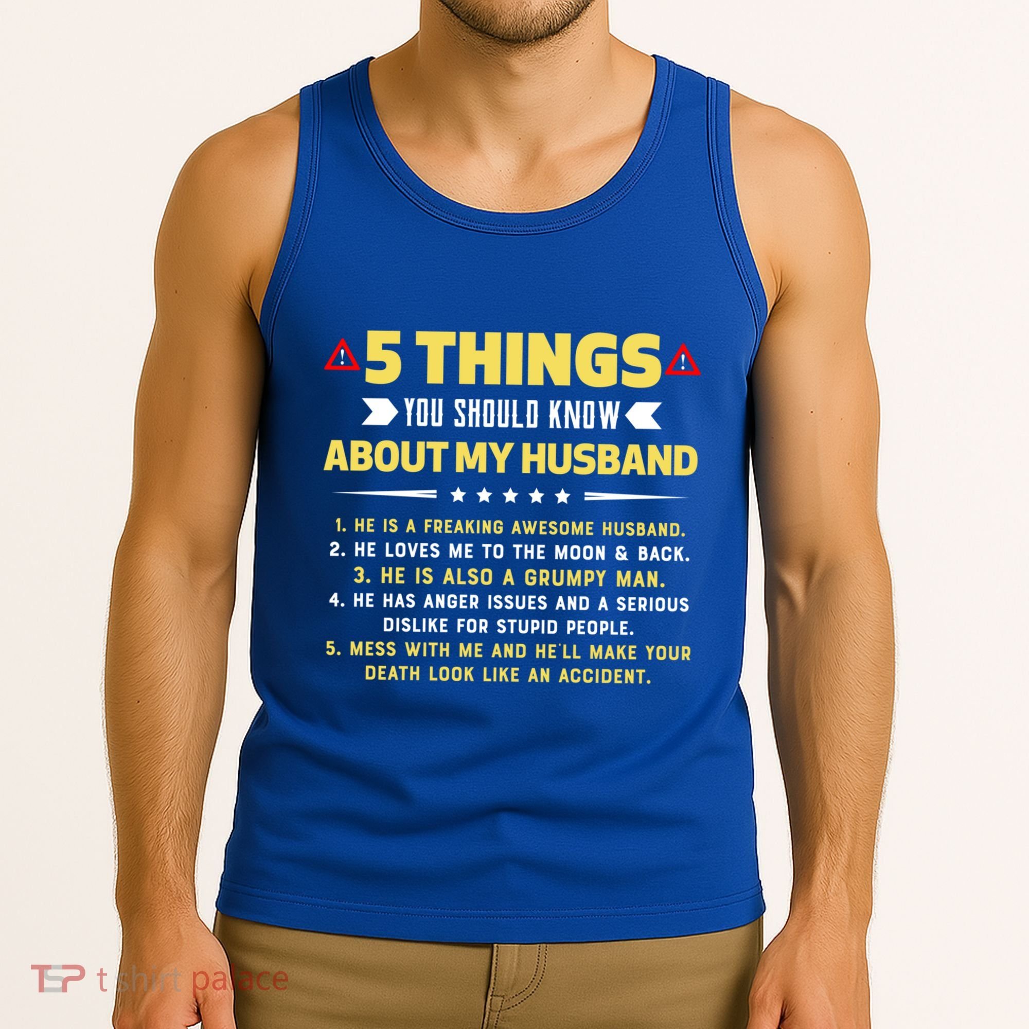 5 Things You Should Know About My Funny Husband Gift Meaningful Gift Tank Top