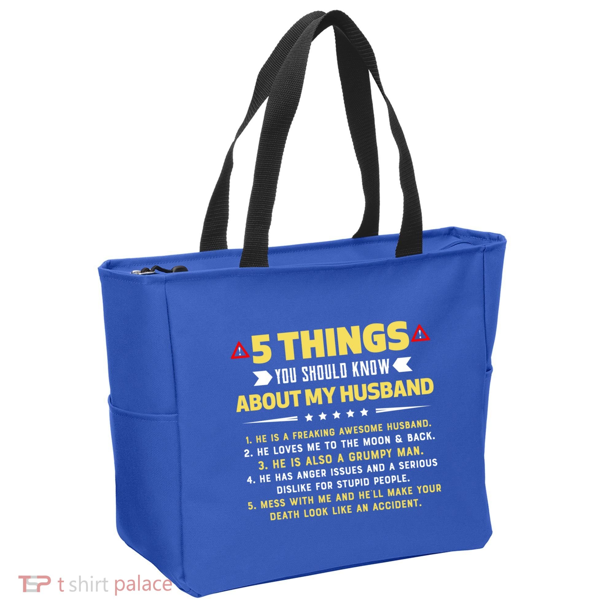5 Things You Should Know About My Funny Husband Gift Meaningful Gift Tote Bag