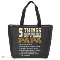 5 Things You Should Know About My Papa Father's Day Tote Bag thumb 0