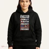 5 Things You Dont Mess With For Proud Patriotic American Hoodie thumb 5