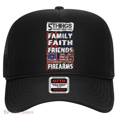 5 Things You Dont Mess With For Proud Patriotic American Hat