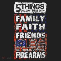 5 Things You Dont Mess With For Proud Patriotic American Hat thumb 2