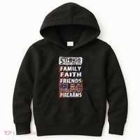 5 Things You Dont Mess With For Proud Patriotic American Kids Hoodie thumb 0