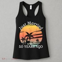 50th Wedding Anniversary Cruise Just Married 50 Years Women's Tank Top thumb 3