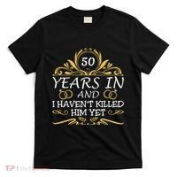 50th Wedding Anniversary Husband Wife T-Shirt thumb 0