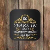 50th Wedding Anniversary Husband Wife Coaster thumb 0