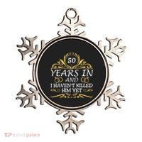 50th Wedding Anniversary Husband Wife Ornament thumb 0