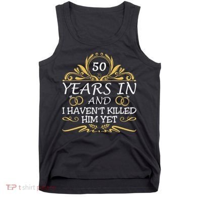 50th Wedding Anniversary Husband Wife Tank Top