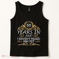 50th Wedding Anniversary Husband Wife Tank Top thumb 2
