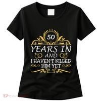 50th Wedding Anniversary Husband Wife Women's T-Shirt thumb 0